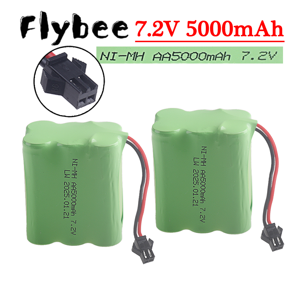 Rc Hobby Parts - (prise SM-2P) batterie NiMH 7.2V 5000mah