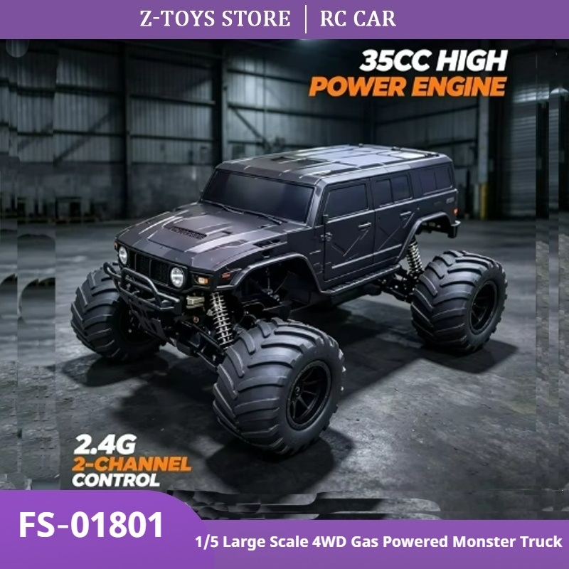 Rc Hobby Grade Monster Truck - FS‑01801 Camion monstre RC 4x4 à