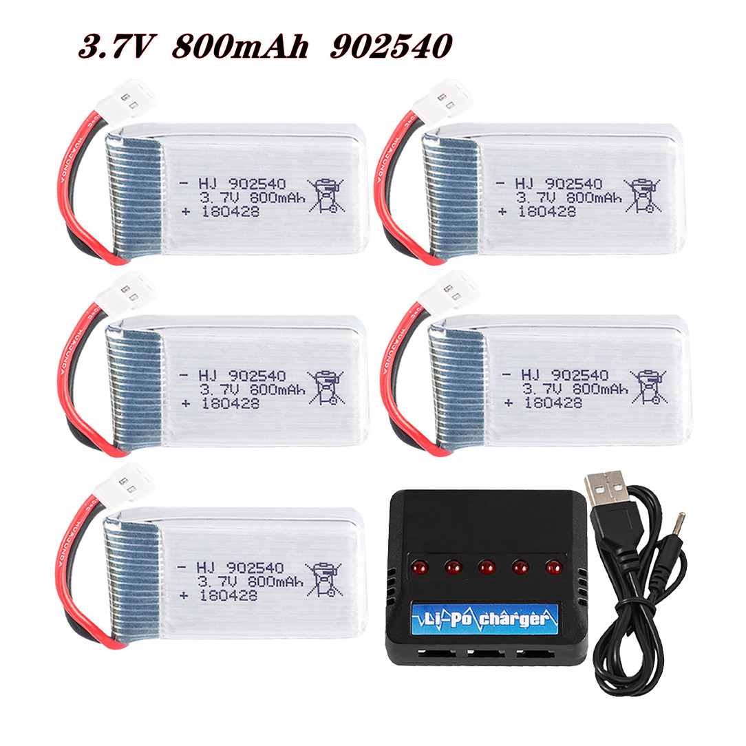 Rc Hobby Parts - Batterie Lipo 3.7V 800mAh 902540 25C
