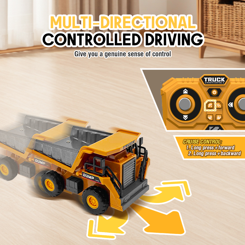 Mini camion benne RC 1:64 en a - Rc Hobbyking Shop avis et prix