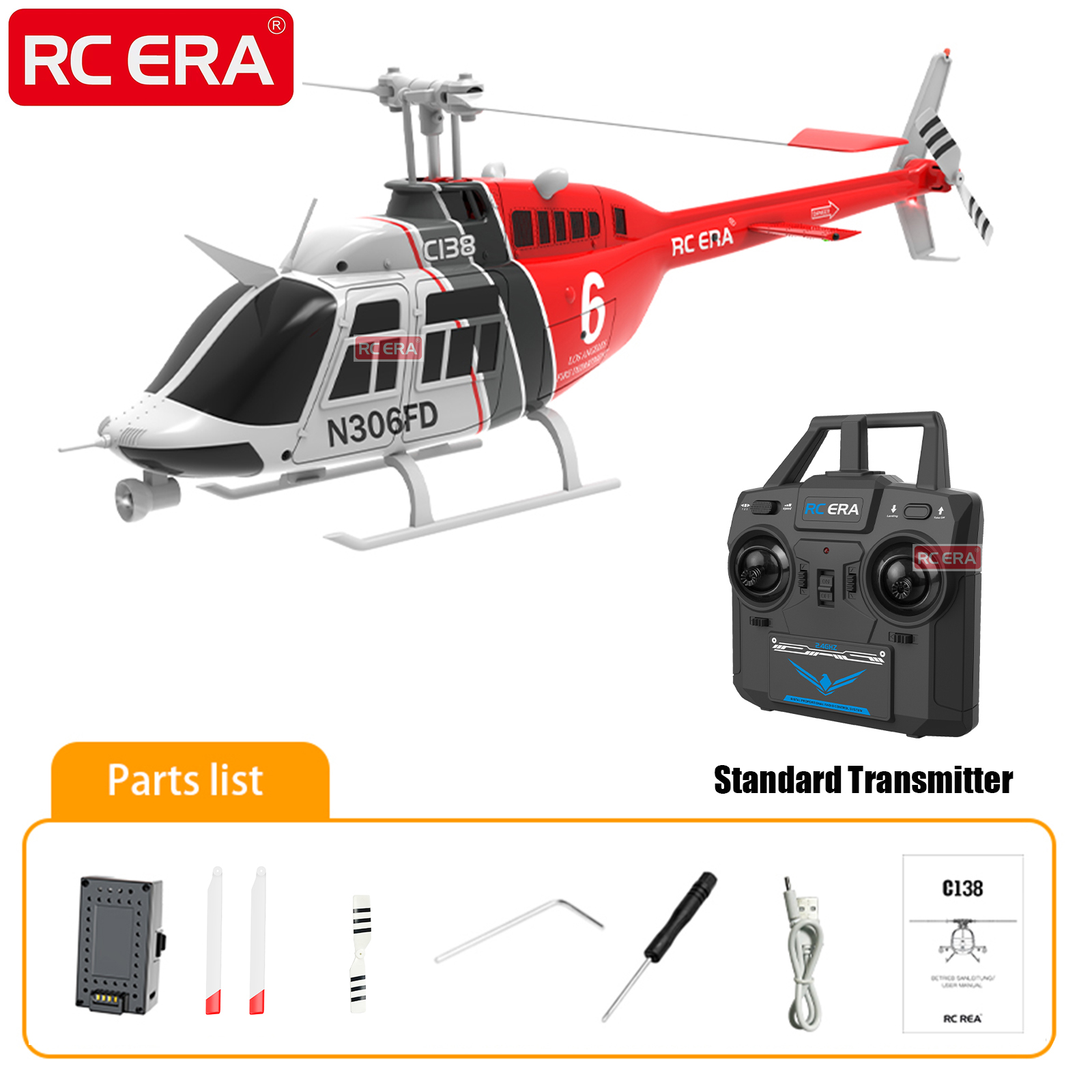 RC ERA Cpara BELL 206 Jet Rang - Rc Hobby Experts avis et prix