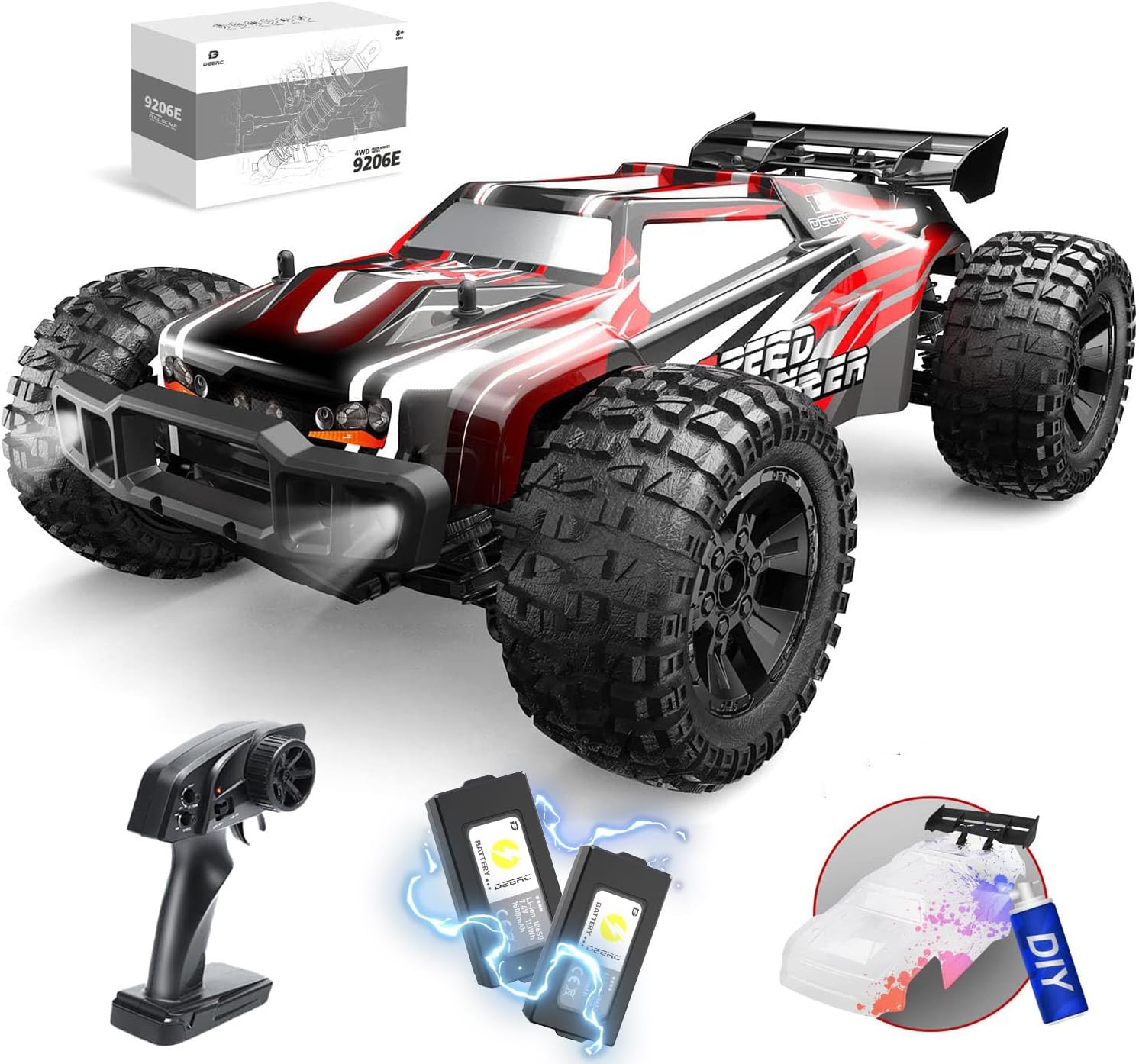 Voiture RC grand modèle à l'éc - Rc Hobby Grade Monster Truck avis et prix