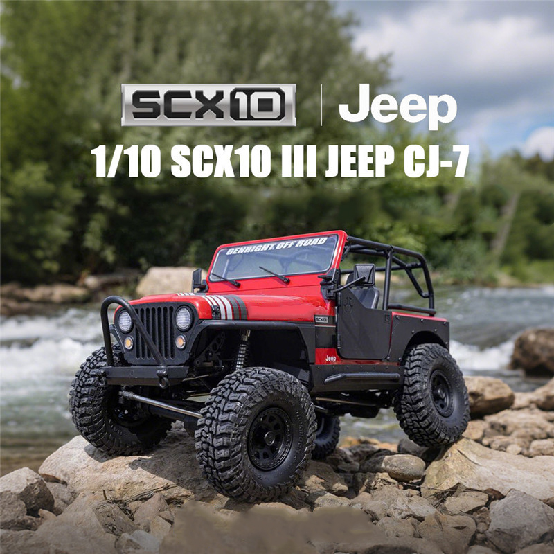 SCX10 III CJ‑7 V2 Jeep télécom - Rc Jeep Hobby avis et prix