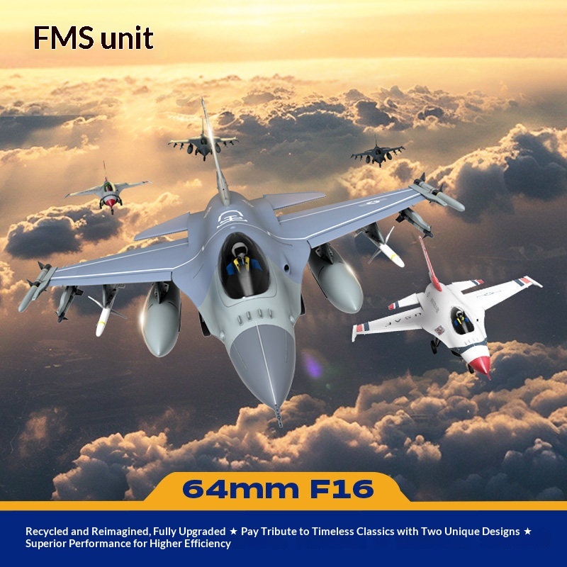Avion RC Fms 64 mm F 16 Fighti - Rc Hobby Experts avis et prix
