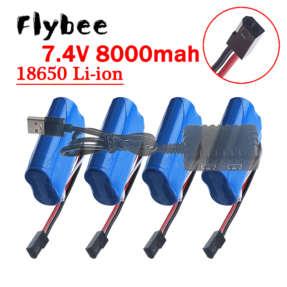 (5500 Plug) Batterie 18650 7.4 - Rc Hobby Parts avis et prix