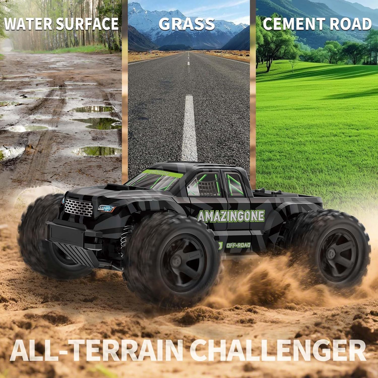 Voiture RC tout-terrain 4x4 ha - Rc Hobby Grade Monster Truck avis et prix